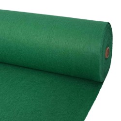 Tapis Uni Vert 1,2 x 12 m Polyester 618711618711