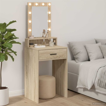 Table de Toilette Marron 50 x 41 x 140 cm Bois d'ingénierie 618732618732
