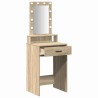 Table de Toilette Marron 50 x 41 x 140 cm Bois d'ingénierie 618732618732