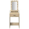 Table de Toilette Marron 50 x 41 x 140 cm Bois d'ingénierie 618732618732