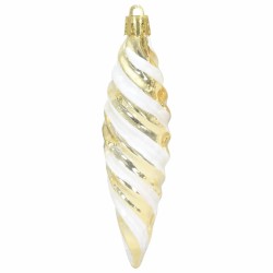 Boule en forme de spirale de Noël 40 pcs Doré Plastique 618733618733
