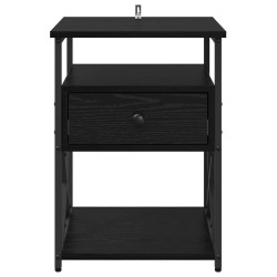 Cabinet de chevet Chêne noir 40 x 42 x 55 cm Bois d'ingénierie 618739618739