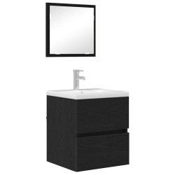 Cabinet de salle de bain Chêne noir 41 x 38,5 x 45 cm 618740618740