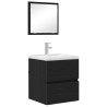 Cabinet de salle de bain Chêne noir 41 x 38,5 x 45 cm 618740618740