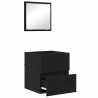 Cabinet de salle de bain Chêne noir 41 x 38,5 x 45 cm 618740618740