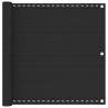 Écran de balcon Anthracite 90x500 cm PEHD 618747618747