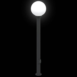 Bornes lumineuses avec sortie lot de 3 120 cm noir IP44 618760618760