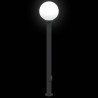 Bornes lumineuses avec sortie lot de 3 120 cm noir IP44 618760618760