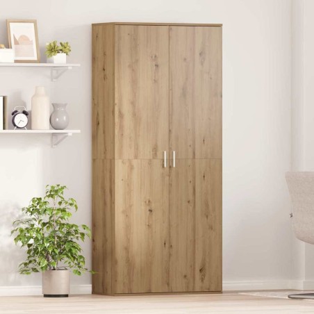 Buffet 80 x 35 x 180 cm Bois d'ingénierie chêne artisanal 618761618761