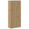 Buffet 80 x 35 x 180 cm Bois d'ingénierie chêne artisanal 618761618761