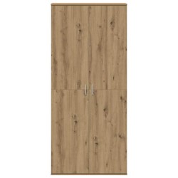 Buffet 80 x 35 x 180 cm Bois d'ingénierie chêne artisanal 618761618761