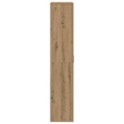 Buffet 80 x 35 x 180 cm Bois d'ingénierie chêne artisanal 618761618761