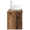 Ensemble de mobilier de salle de bain 2 pcs Bois ancien 618766618766