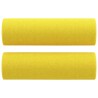 Canapé 2 places avec oreillers jaune clair 120 cm tissu 618768618768