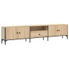 Meuble TV à tiroir chêne sonoma 200x25x44 cm bois d'ingénierie 618770618770
