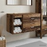 Ensemble de mobilier de salle de bain 2 pcs Bois ancien 618771618771