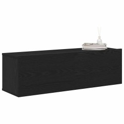 Meuble TV 2 pcs Noir 100 x 30 x 30 cm Bois d'ingénierie 618774618774