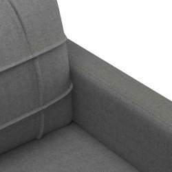 Canapé à 3 places Gris foncé 180 cm Tissu 618776618776