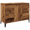 Armoire d'évier vieux bois 80x33x60 cm bois d'ingénierie 618777618777