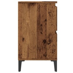 Armoire d'évier vieux bois 80x33x60 cm bois d'ingénierie 618777618777