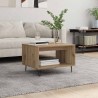 Table basse chêne artisanal 60 x 50 x 40 cm Bois d'ingénierie 618795618795