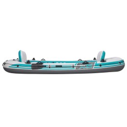 Bestway Bateau gonflable Gris et blanc 3,64 x 1,66 m PVC 618797618797
