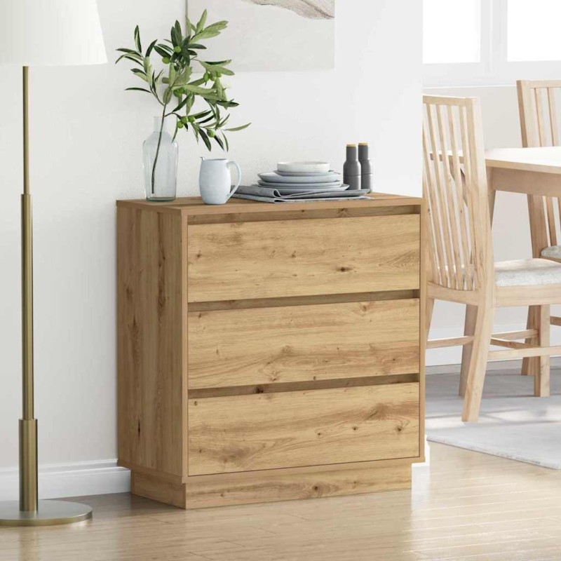 Cabinet de chevet Chêne artisanal 71 x 34,5 x 75 cm 618804618804