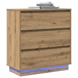 Cabinet de chevet Chêne artisanal 71 x 34,5 x 75 cm 618804618804