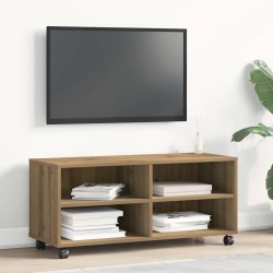 Meuble TV 90 x 35 x 40,5 cm Marron Bois d'ingénierie 618813618813