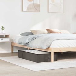Boîte de rangement avec fenêtre transparente 6 pcs Gris 618836618836