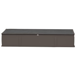 Boîte de rangement avec fenêtre transparente 6 pcs Gris 618836618836