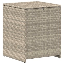 Boîte à coussins Gris clair 55 x 55 x 69 cm polyrotin 618850618850
