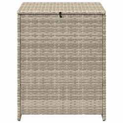 Boîte à coussins Gris clair 55 x 55 x 69 cm polyrotin 618850618850