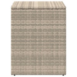 Boîte à coussins Gris clair 55 x 55 x 69 cm polyrotin 618850618850
