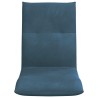 Fauteuil de sol ajustable Bleu Velours 618855618855