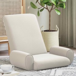 Fauteuil de sol ajustable Avoine Velours grainé 618856618856