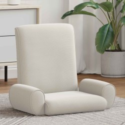 Fauteuil de sol ajustable Avoine Velours grainé 618856618856