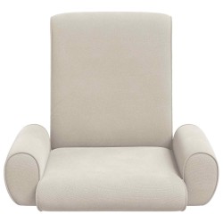 Fauteuil de sol ajustable Avoine Velours grainé 618856618856