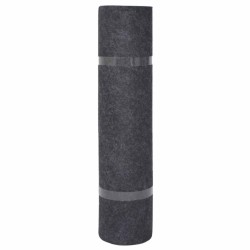 Tapis Anthracite 1,2 x 10 m Polyester 618863618863