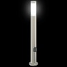 Bornes lumineuses avec sortie lot de 3 80 cm acier inoxydable IP44 618881618881