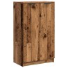 Armoire à chaussures vieux bois 59x35x100,5cm bois d'ingénierie 618886618886
