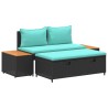 Ensemble de canapés d'extérieur 4 -Seater 4 pcs 55 x 30 x 39 cm 618894618894