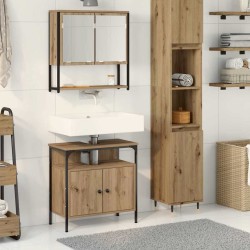 Ensemble de mobilier de salle de bain 2 pc Marron 618895618895