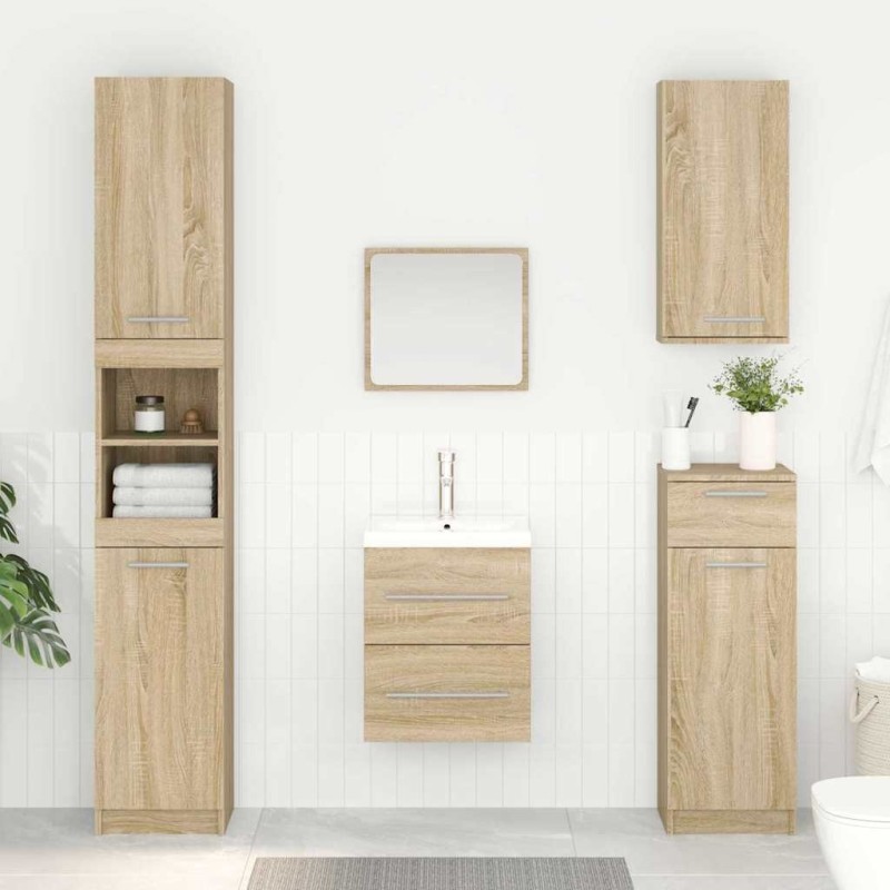 Armoire d'évier avec tiroir Chêne Sonoma 38,5 x 41 x 48 cm 618898618898
