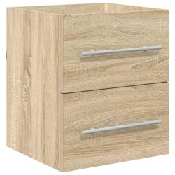 Armoire d'évier avec tiroir Chêne Sonoma 38,5 x 41 x 48 cm 618898618898