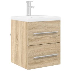 Armoire d'évier avec tiroir Chêne Sonoma 38,5 x 41 x 48 cm 618898618898