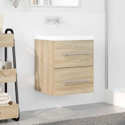 Armoire d'évier avec tiroir Chêne Sonoma 38,5 x 41 x 48 cm 618898618898