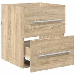 Armoire d'évier avec tiroir Chêne Sonoma 38,5 x 41 x 48 cm 618898618898