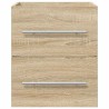 Armoire d'évier avec tiroir Chêne Sonoma 38,5 x 41 x 48 cm 618898618898