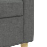 Ensemble de canapés 2 pcs gris foncé tissu 618899618899